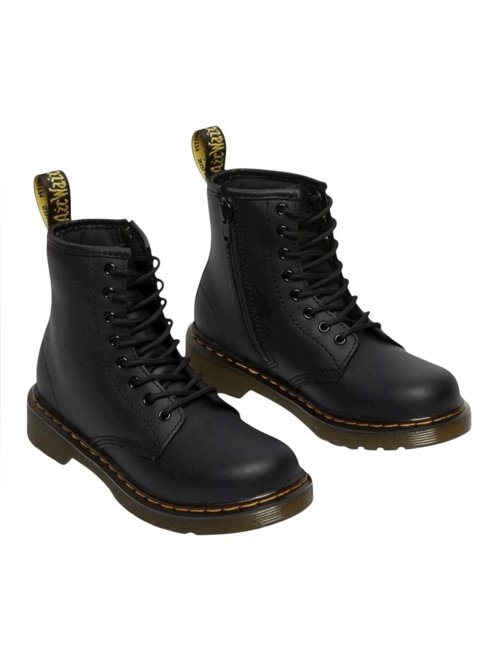 Dr Marten JUNIOR 1460 SOFTY T LEATHER LACE UP BOOTS Sz 9